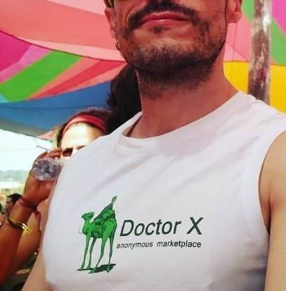 Doctor X hablando en el Boom Festival.