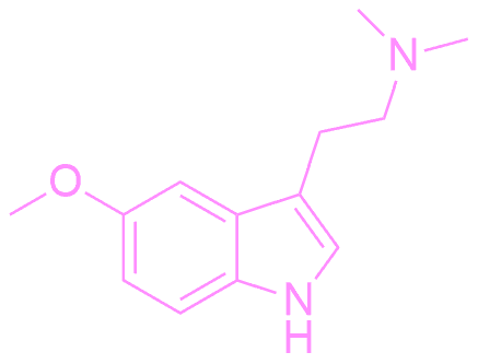 Molécula de 5-MeO-DMT