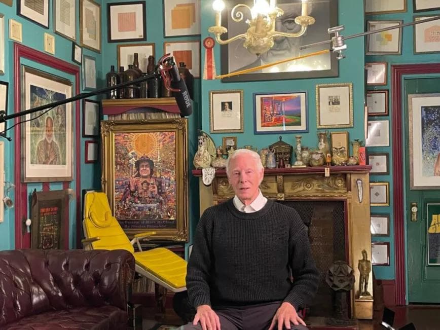 An interview with Leonard W. Pickard, showing him speaking at a conference.